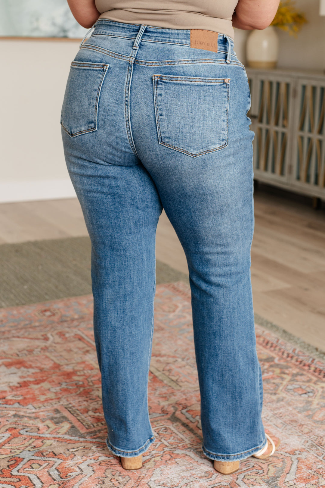 Genevieve Mid Rise Vintage Judy Blue Bootcut Jeans