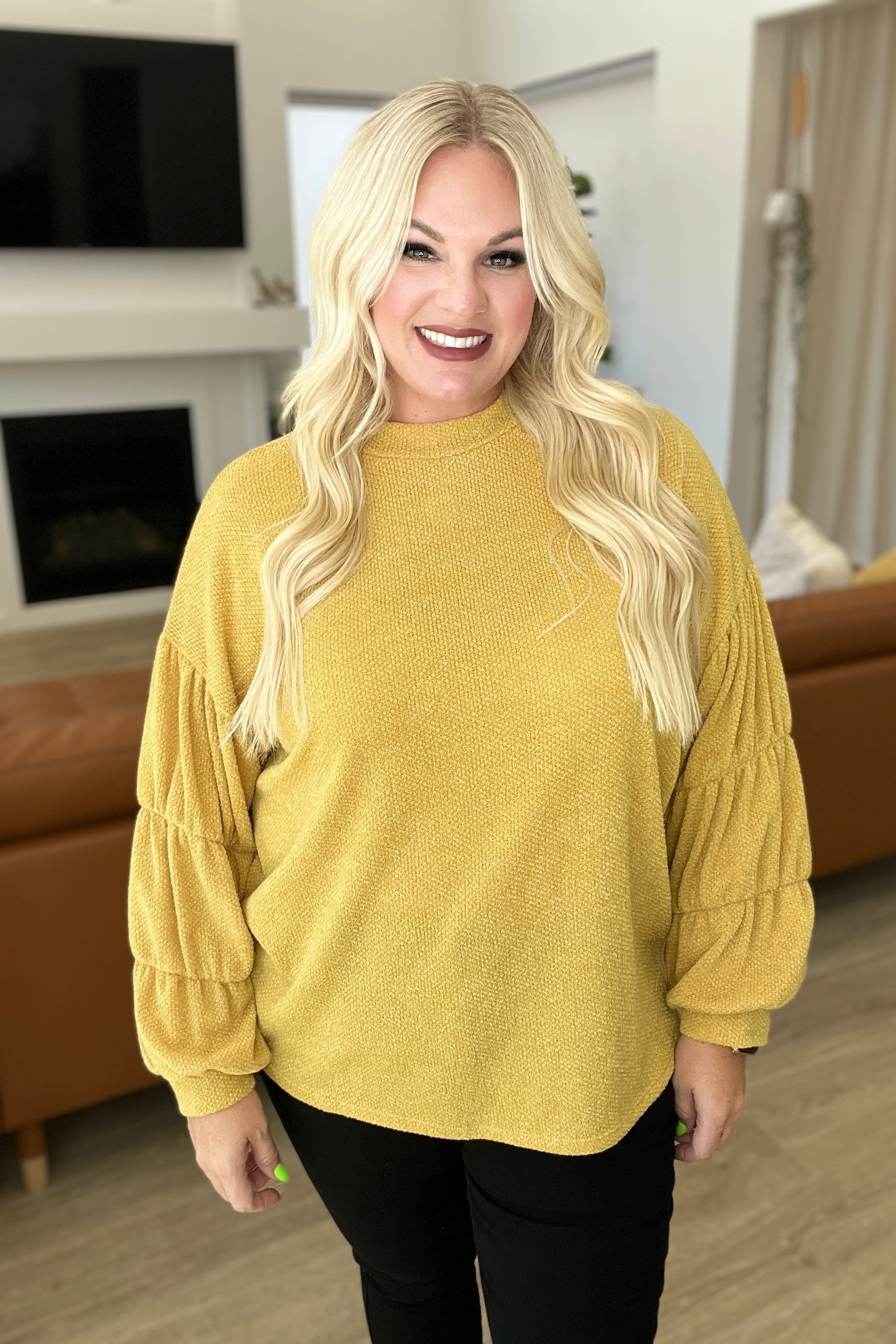 Honey Bloom Sweater Top