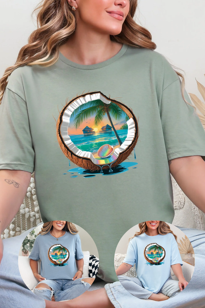 Tropical Coconut T-Shirt
