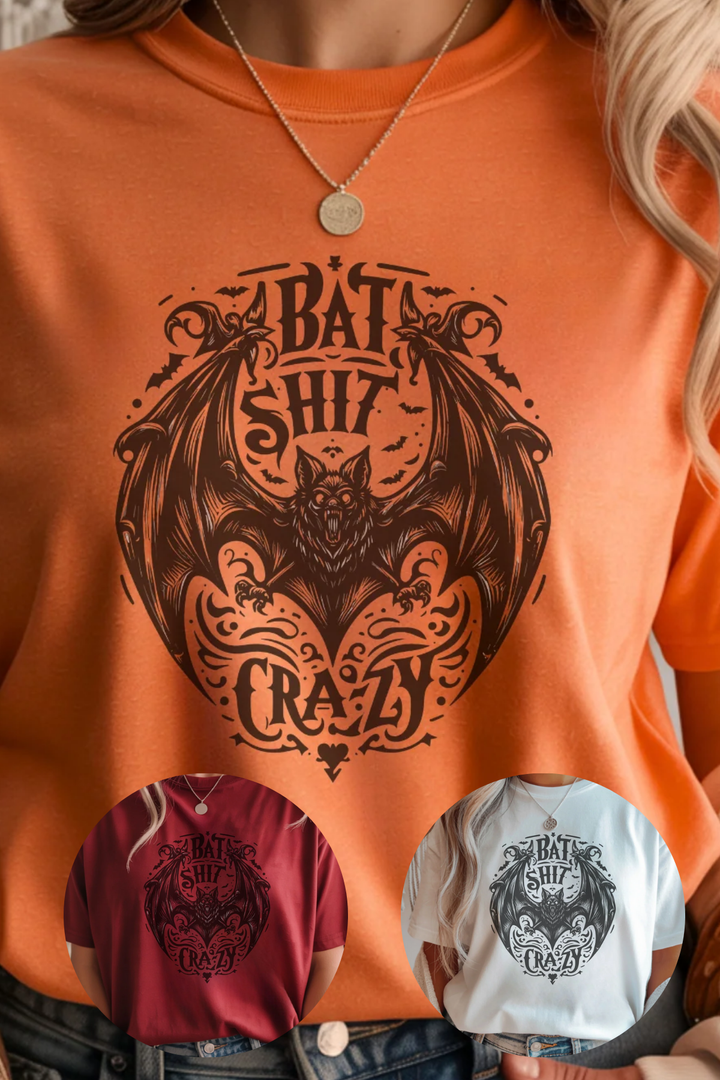 Bat Shiz Crazy Graphic Tee