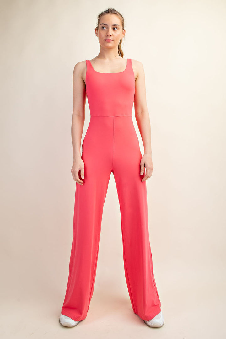 Butter wide leg jumpsuit