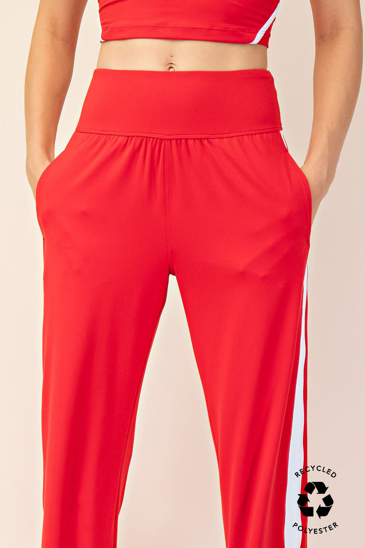 Butter striping straight pants NEW