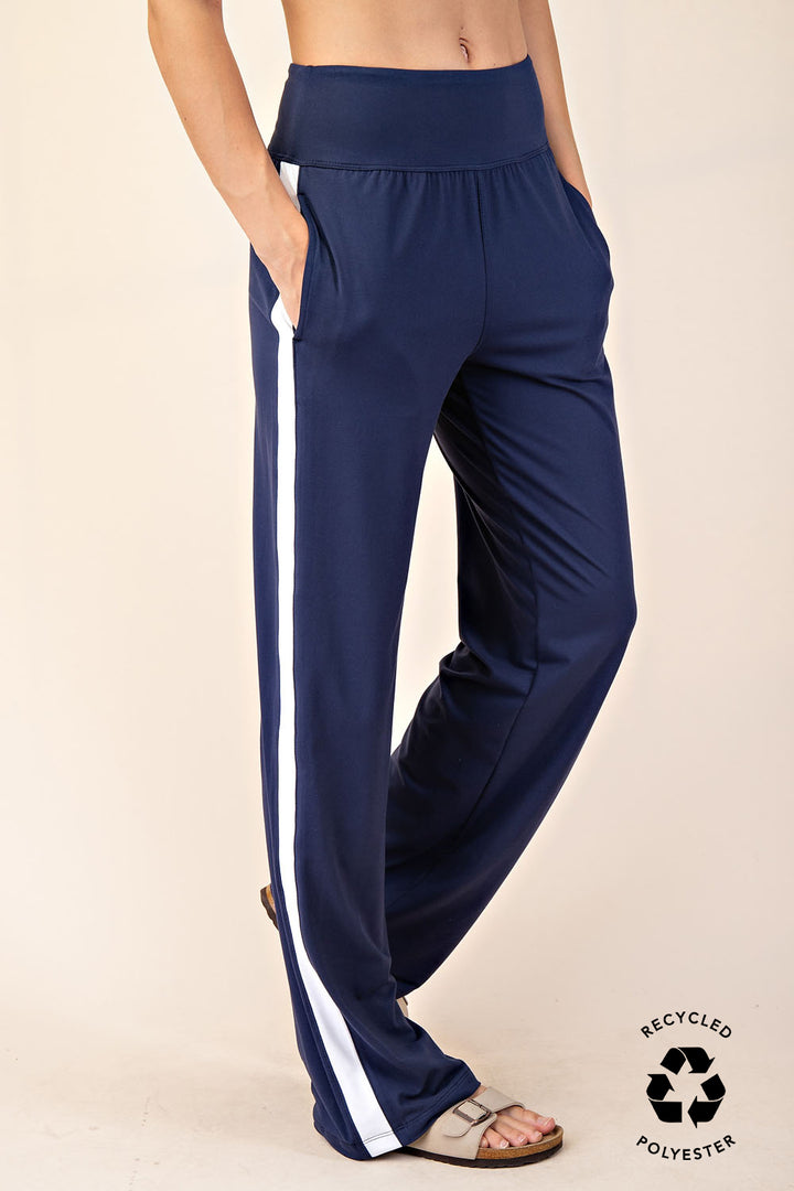 Butter striping straight pants NEW