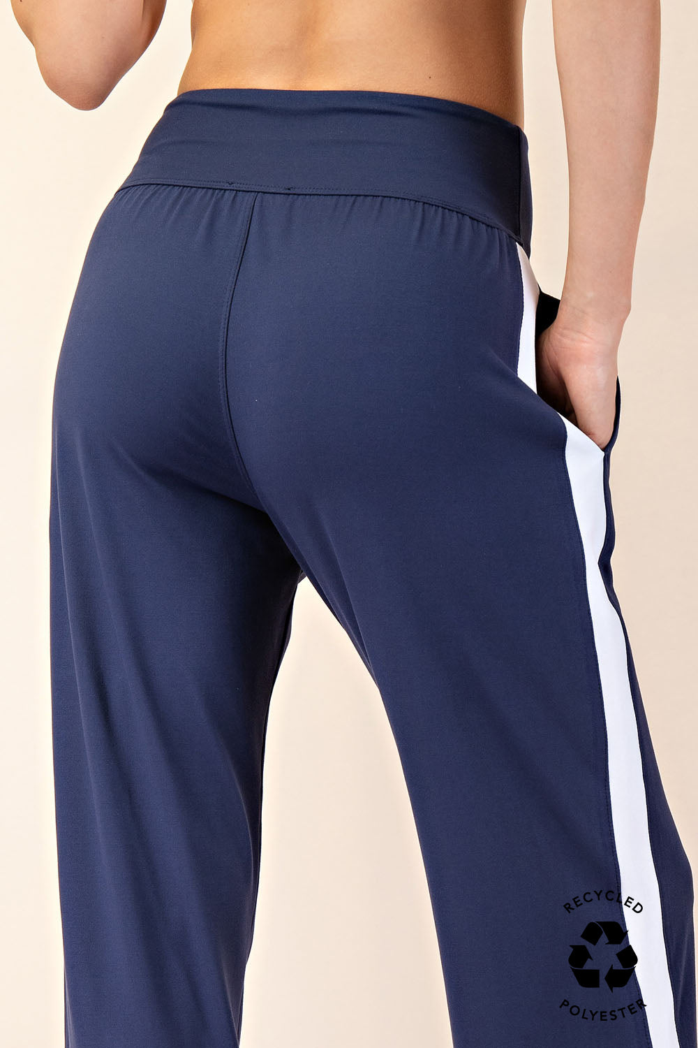 Butter striping straight pants NEW