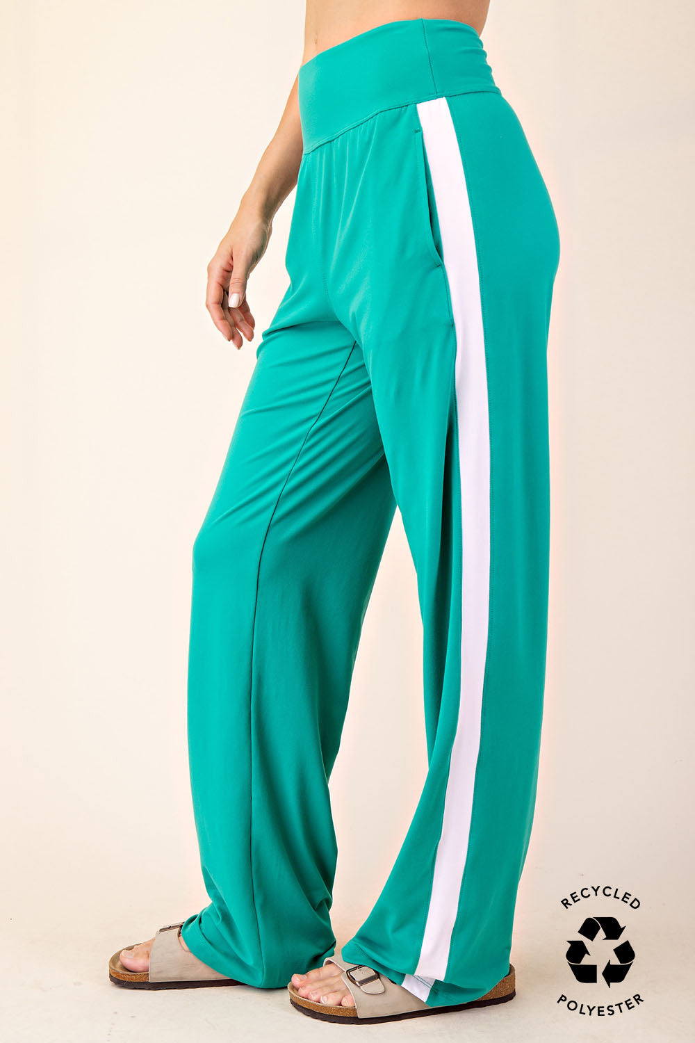 Butter striping straight pants NEW