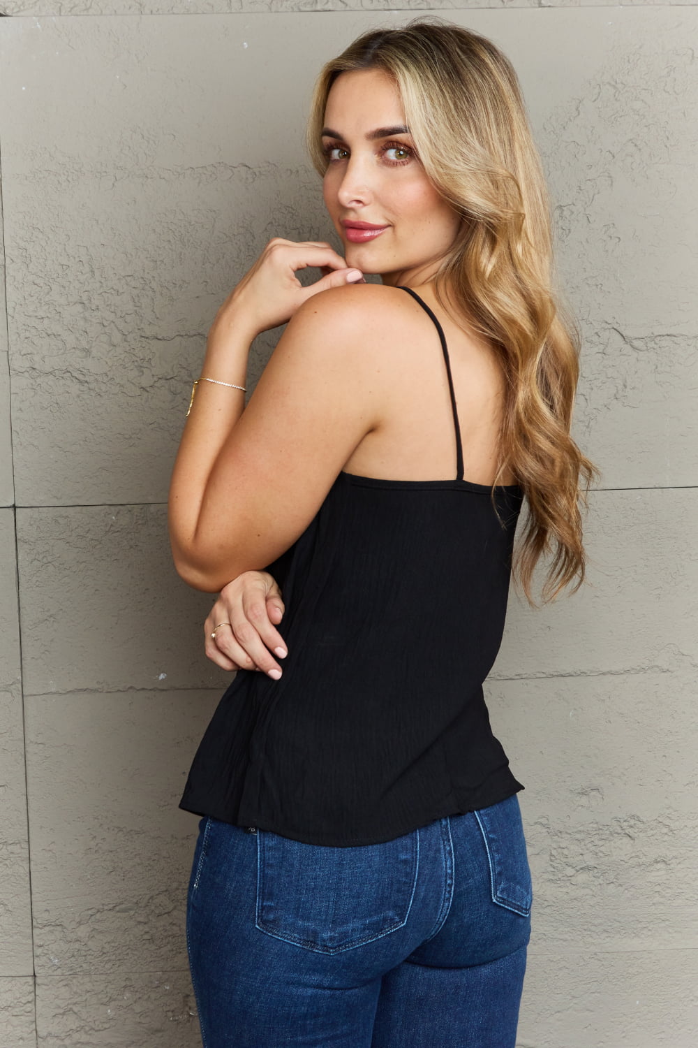 Ninexis For The Weekend Loose Fit Cami - Black