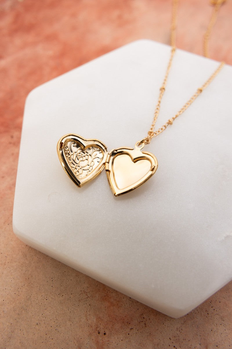 Love Locked Necklace (12 DAYS OF CHRISTMAS)