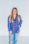 Shirley Lightweight Plaid Flannel In Four Colors-PREORDER