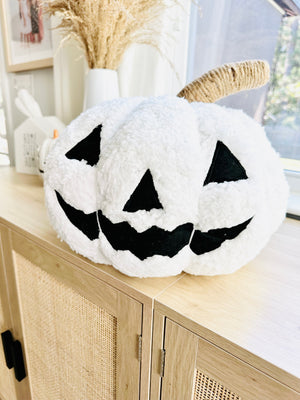 Jack O Lantern Pumpkin Pillow