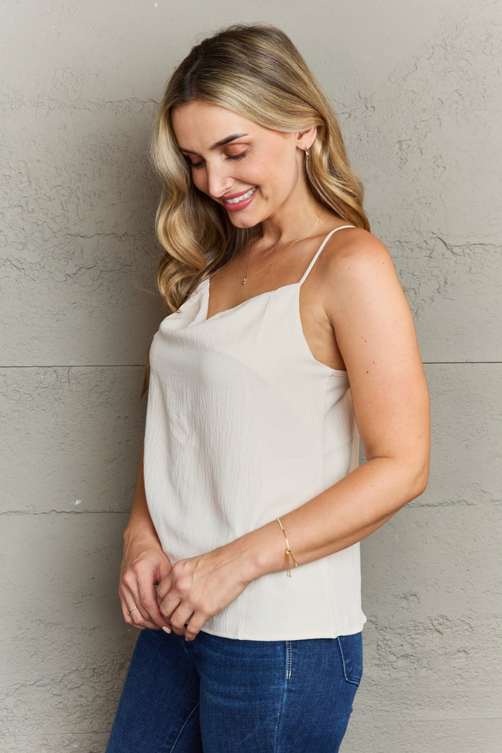 Ninexis For The Weekend Loose Fit Cami - Beige