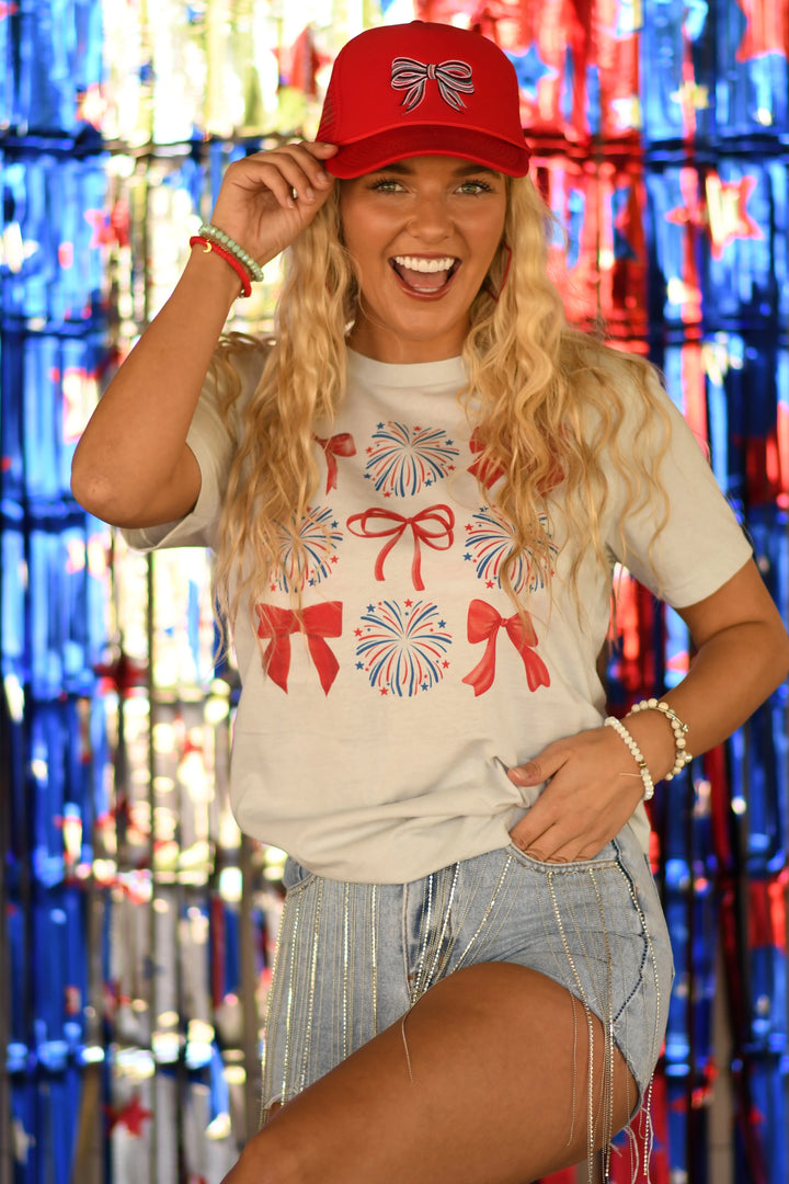 Fireworks & Bows Tee for *Kids & Adults*