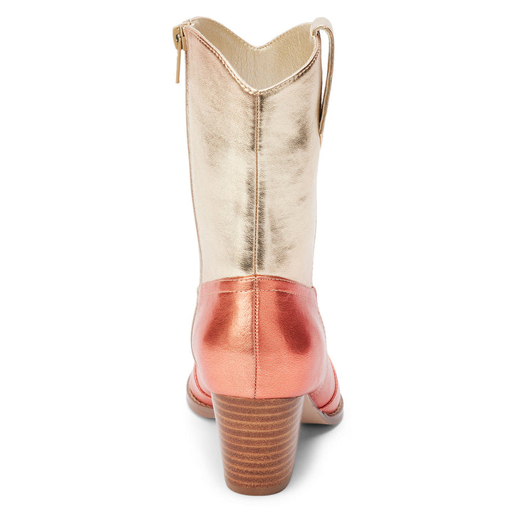 Bambi Western Boot in Gold Ombre