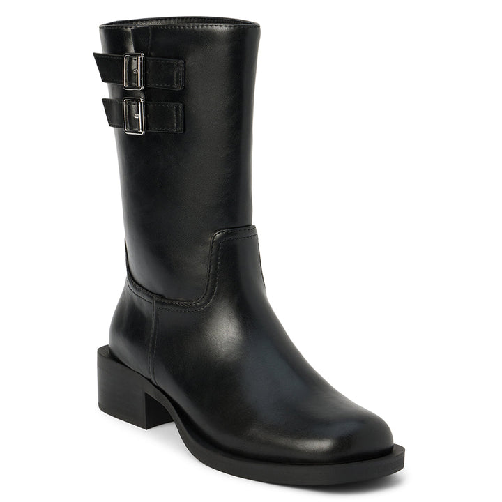 Basil Moto Boot in Black
