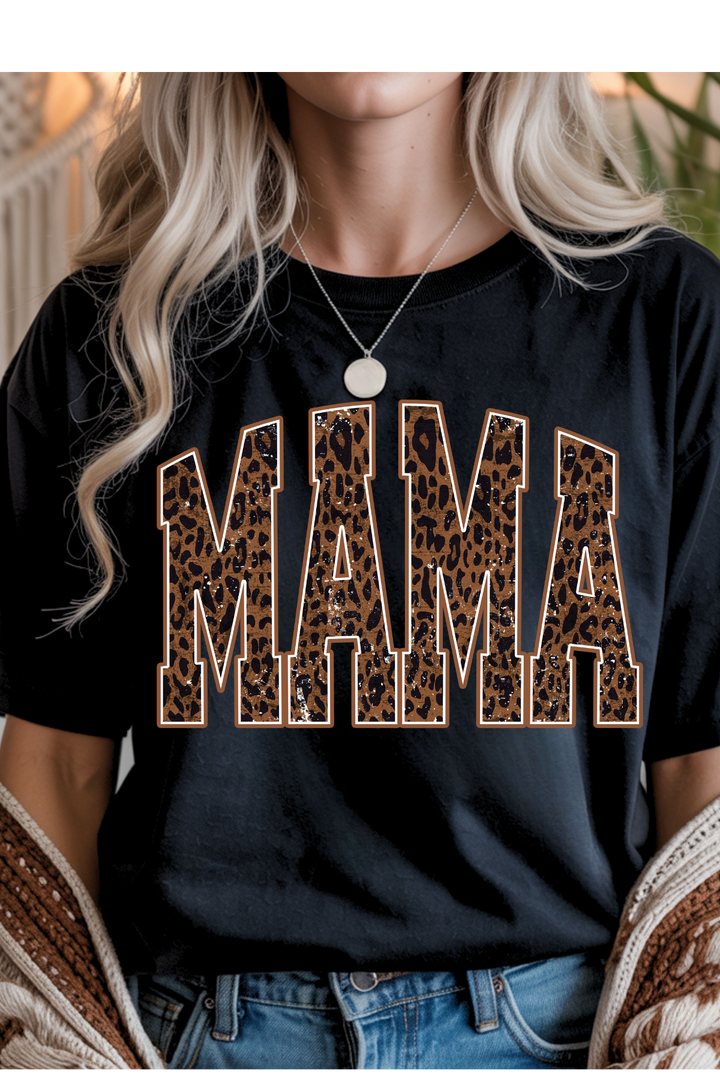 Leopard Mama Graphic Tee