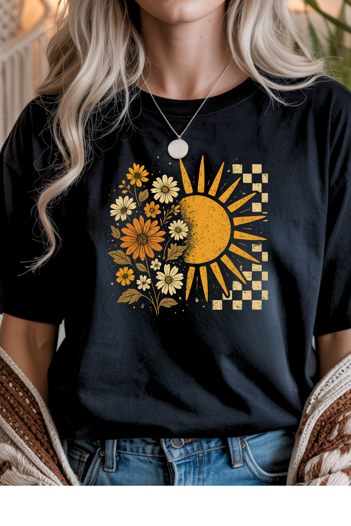 Floral Sun T-Shirt