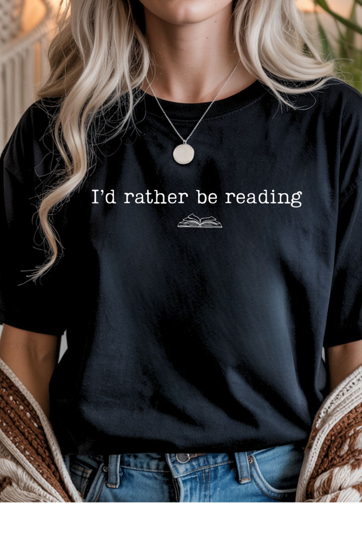 Rather Be Reading Graphic Tee