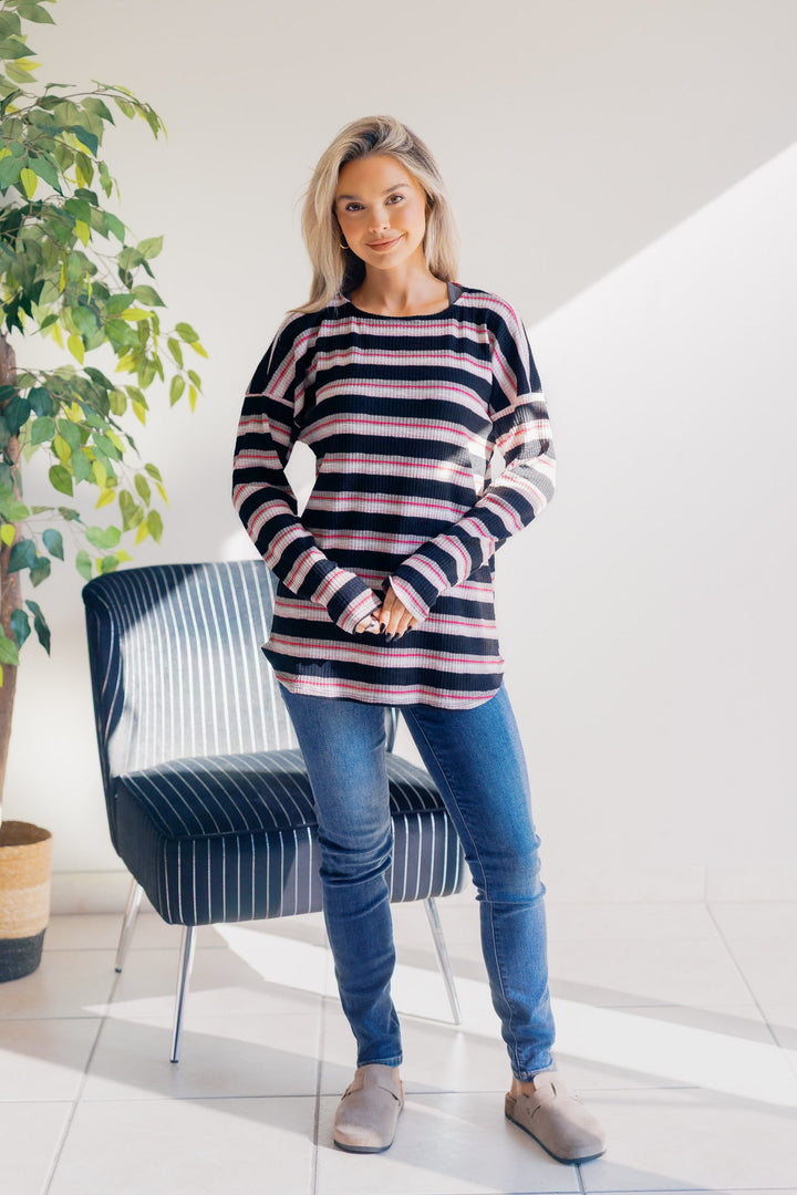 Blush Veil Horizon Pullover