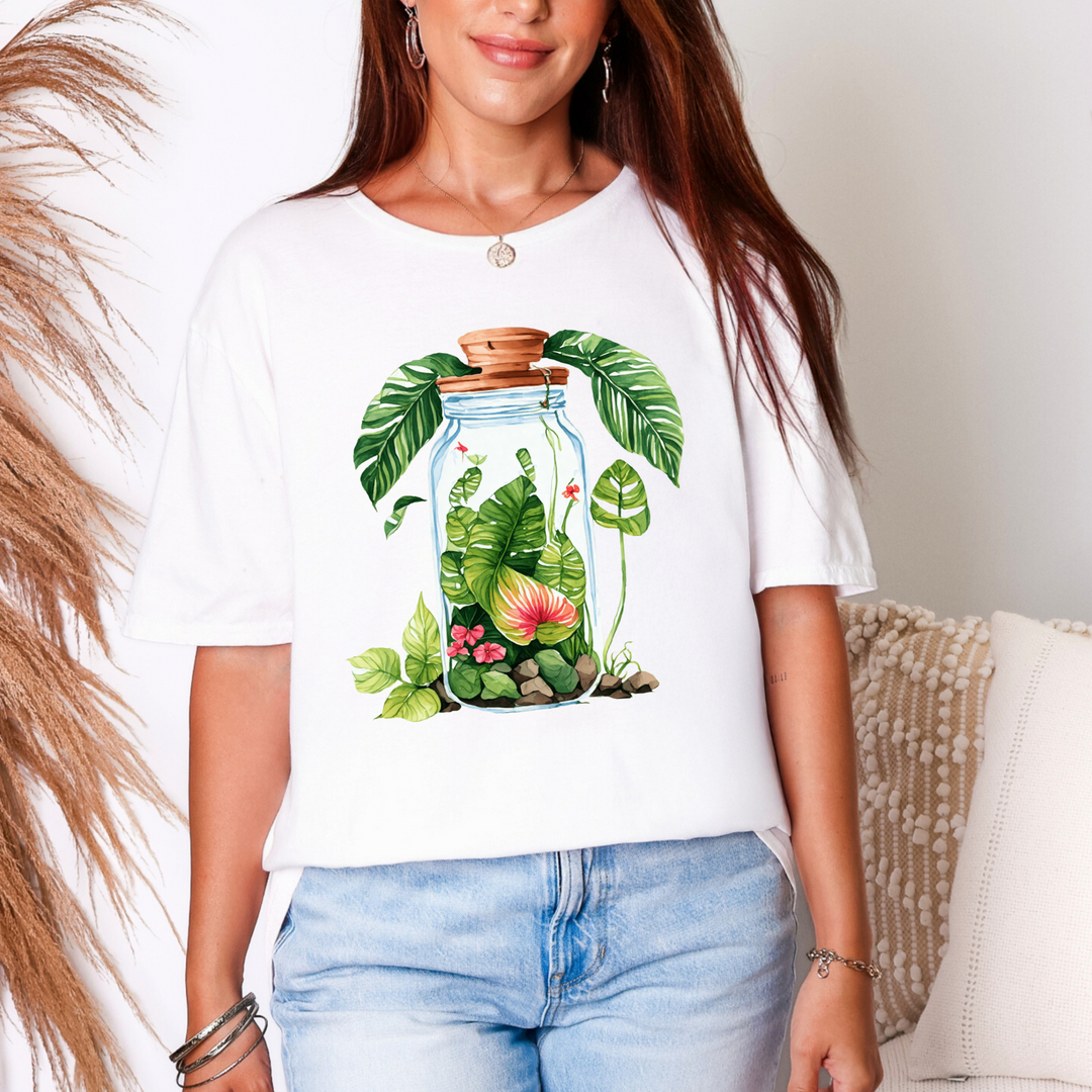 Botanical Jar Graphic Tee