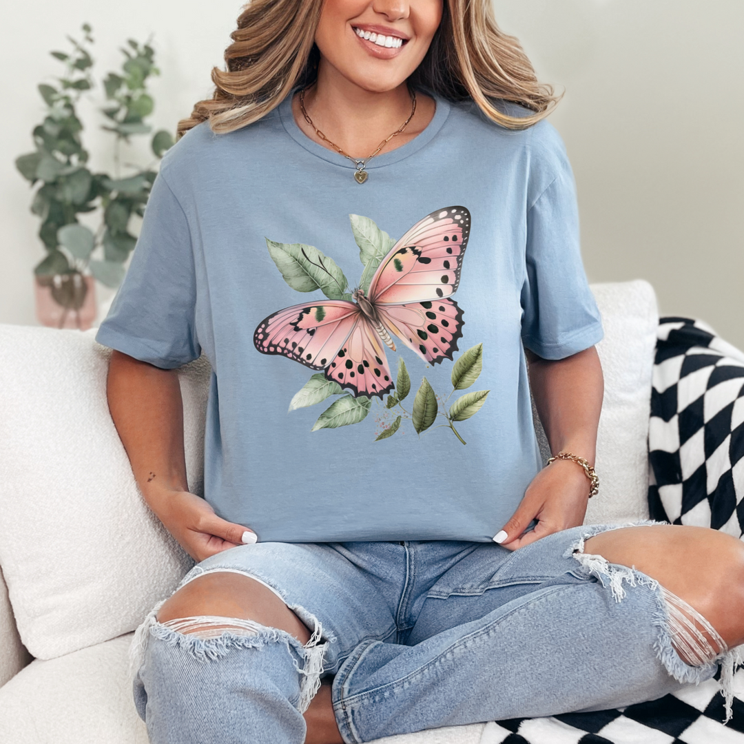 Botanical Butterfly Graphic Tee