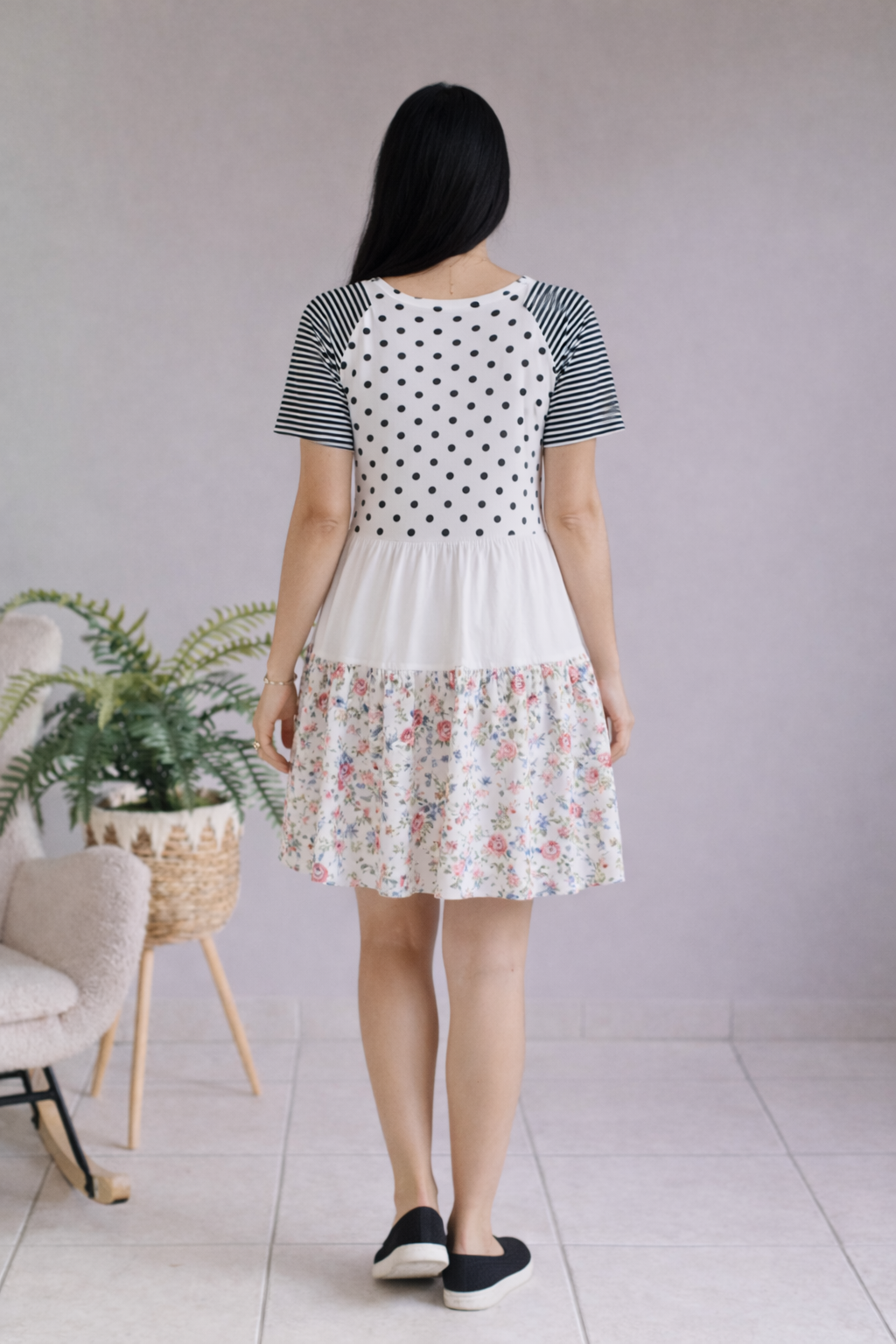 Overcast Petal Babydoll - Sage