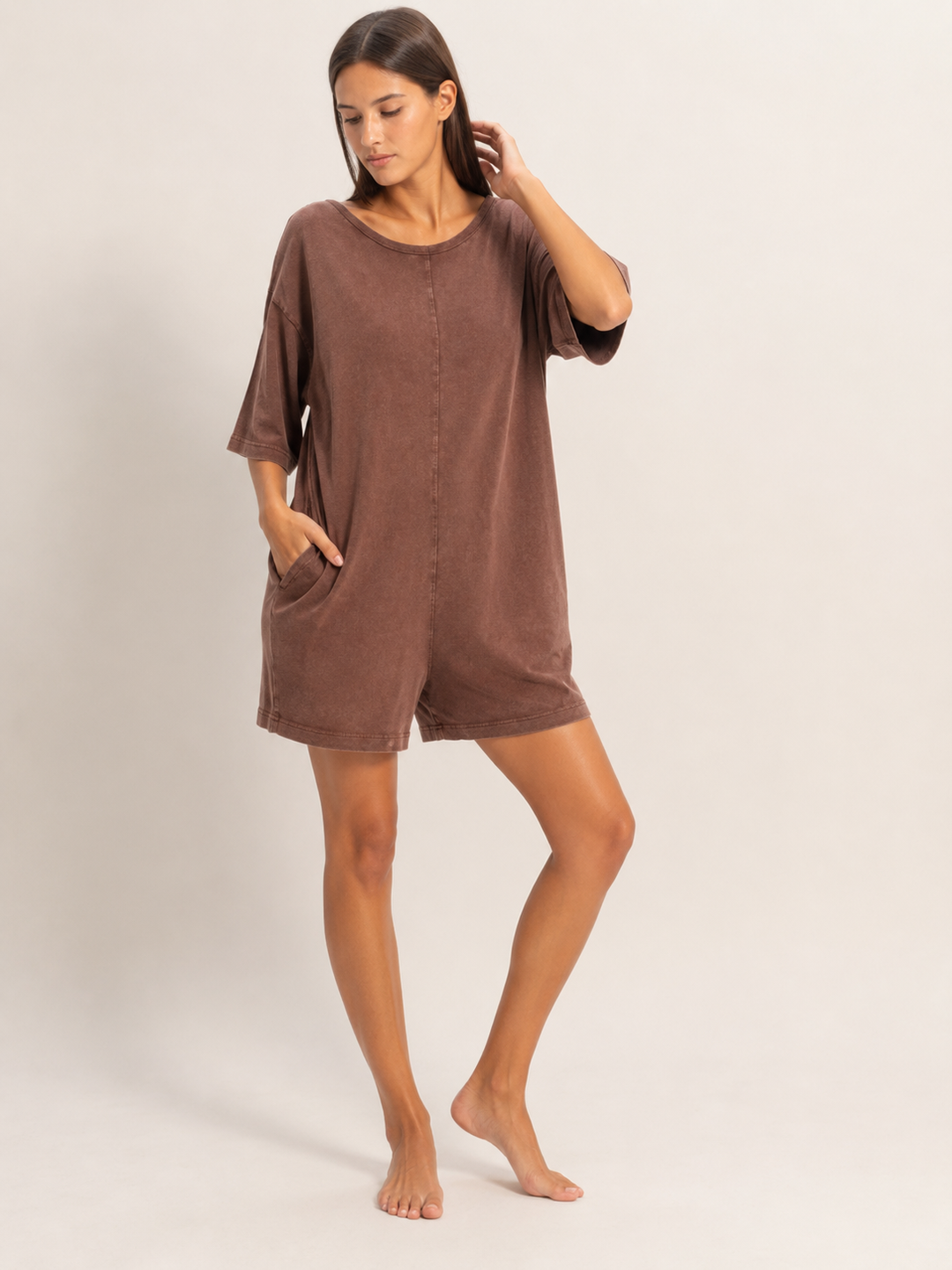 Open Back Romper