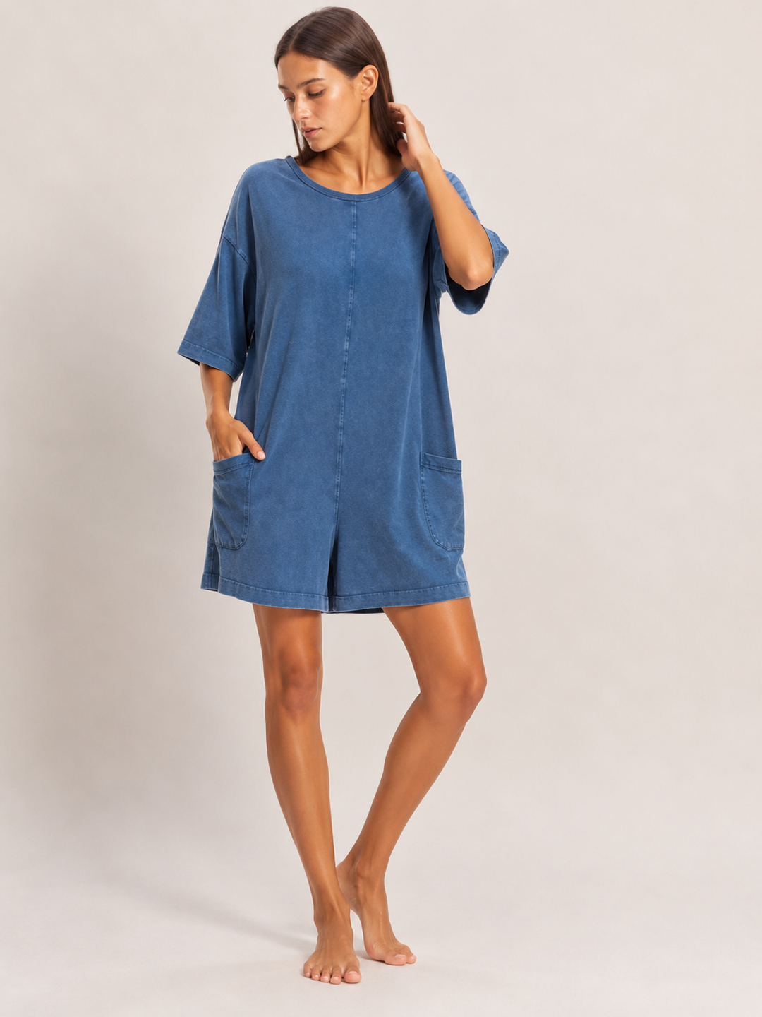 Open Back Romper