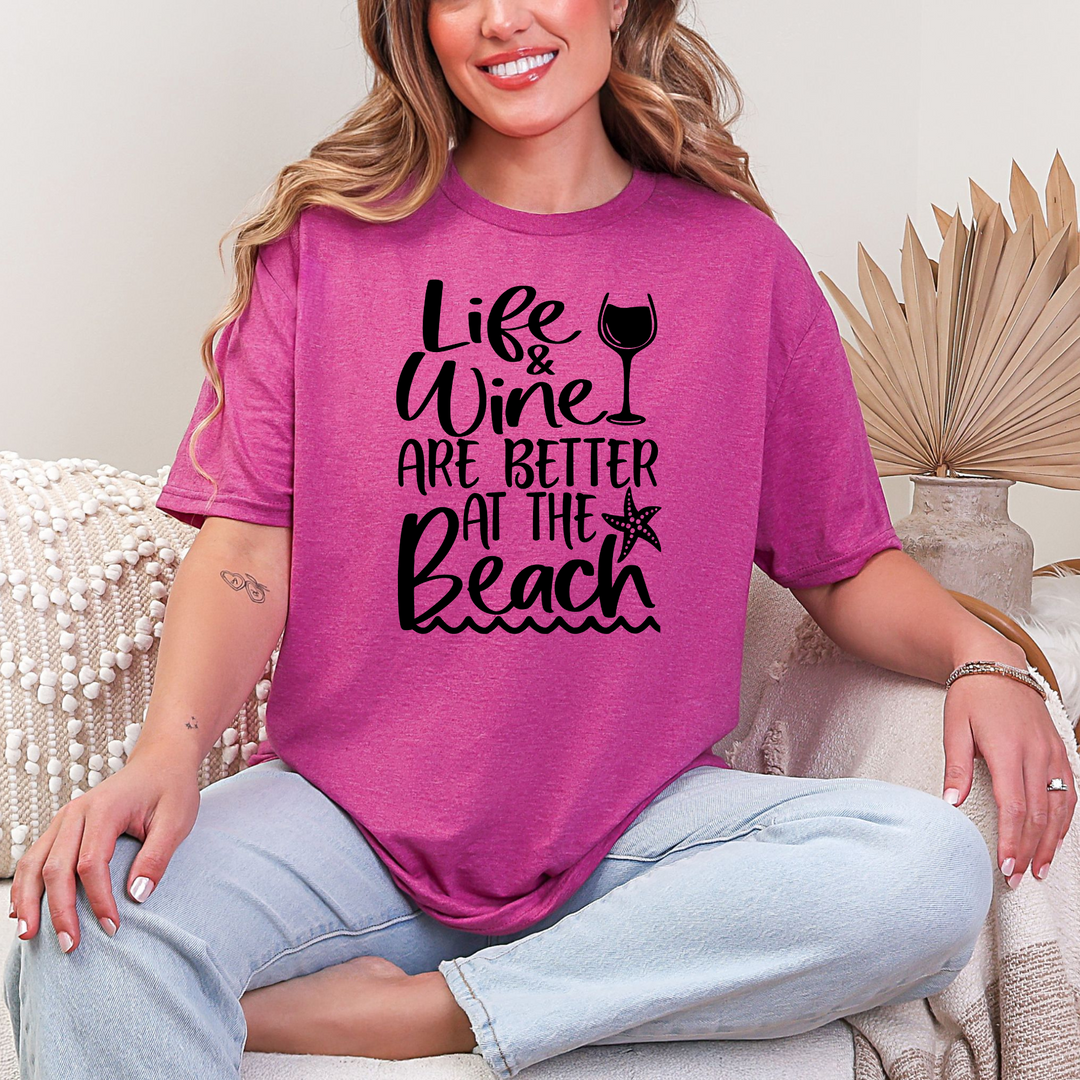 Wine On The Beach T-Shirt