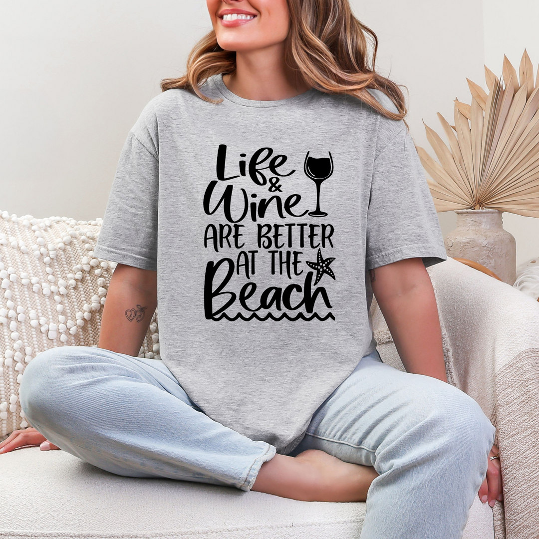 Wine On The Beach T-Shirt