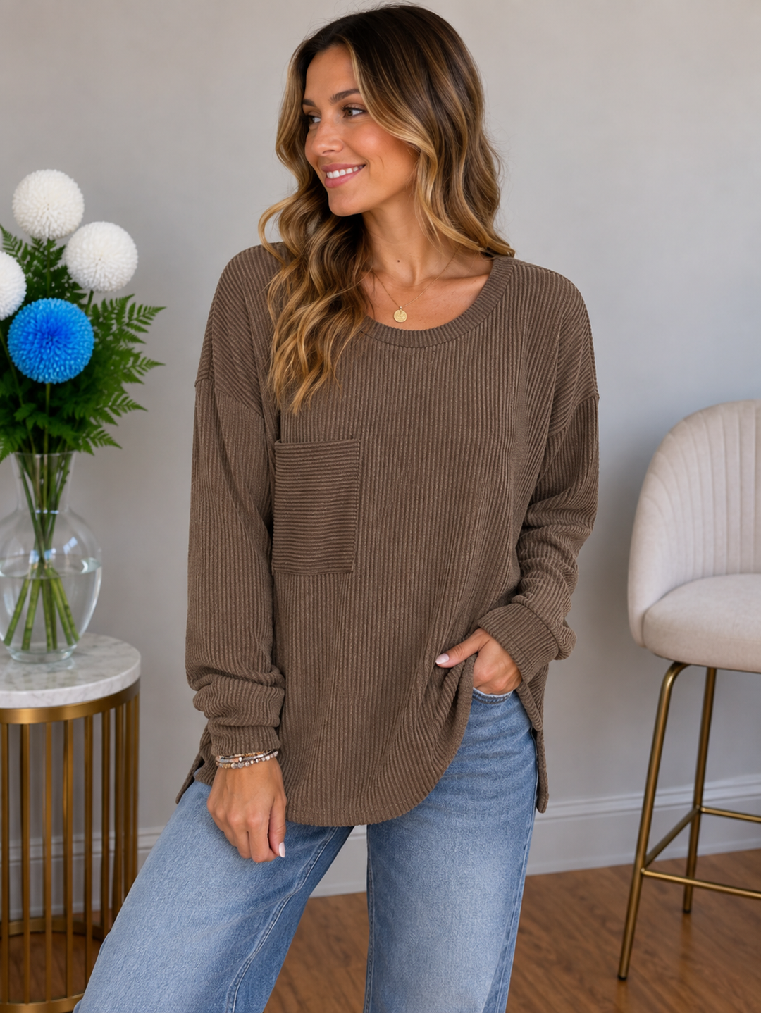 Coffee Run Top