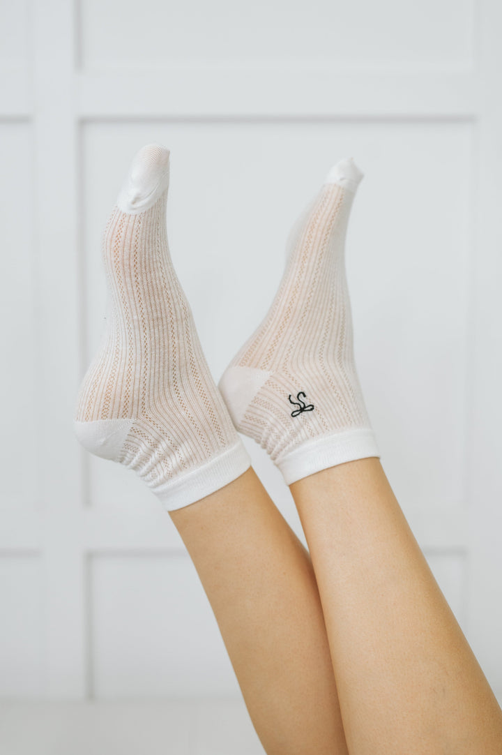 Cutesy Bow Detail Ankle Socks