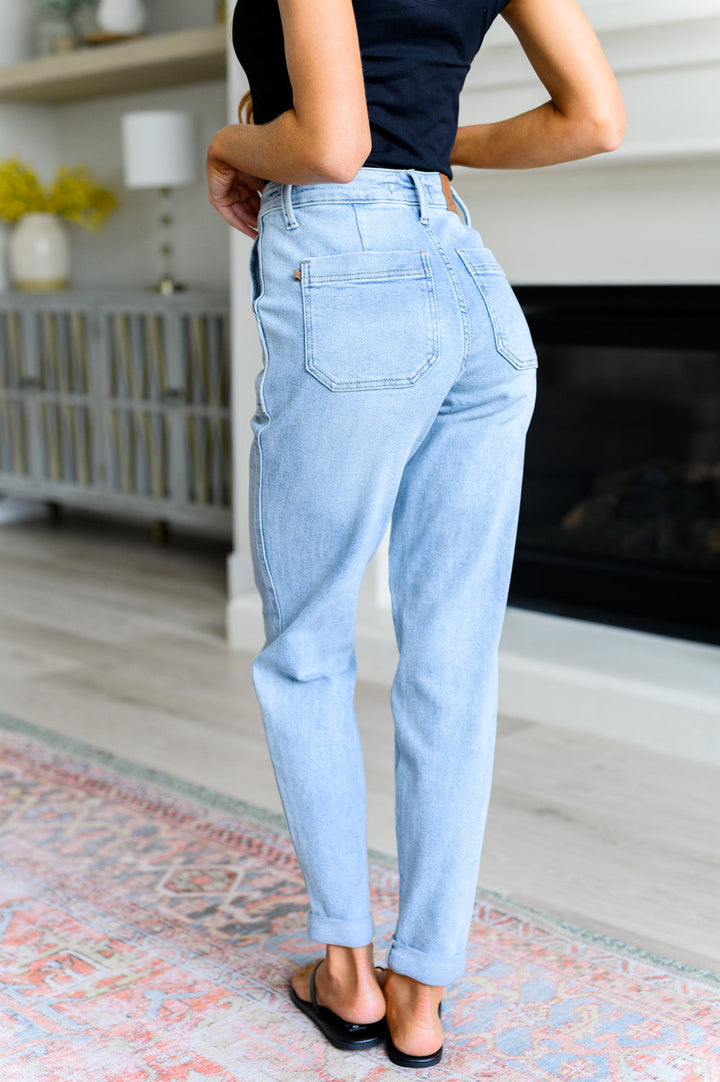 Cooper High Rise Vintage Denim Judy Blue Jogger