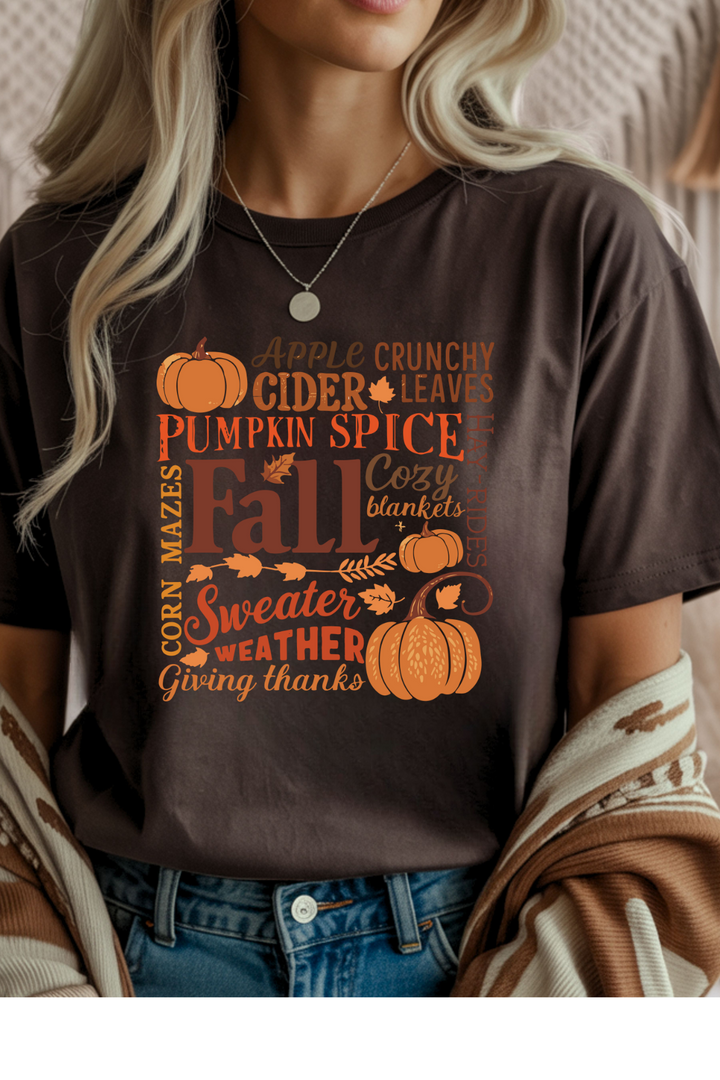 Words of Fall Graphic Tee