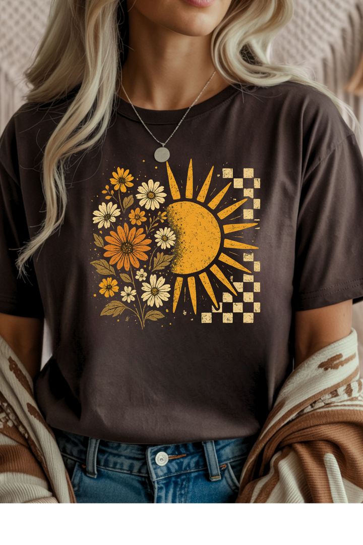 Floral Sun T-Shirt