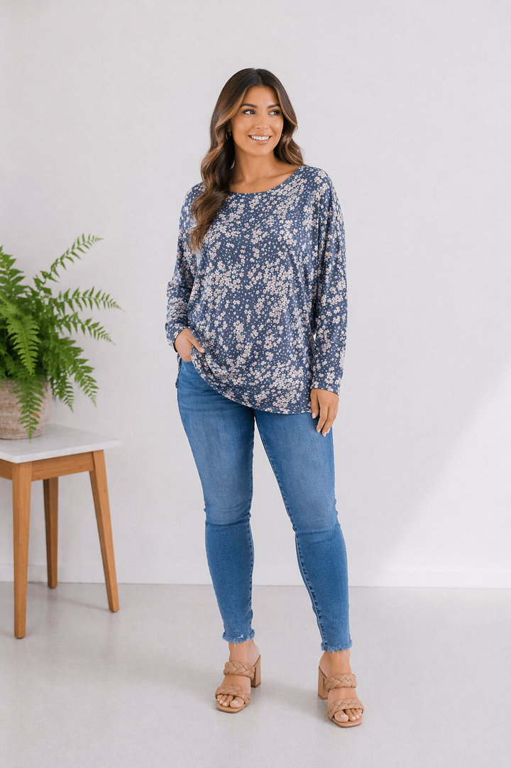 Decorated in Floral Dolman