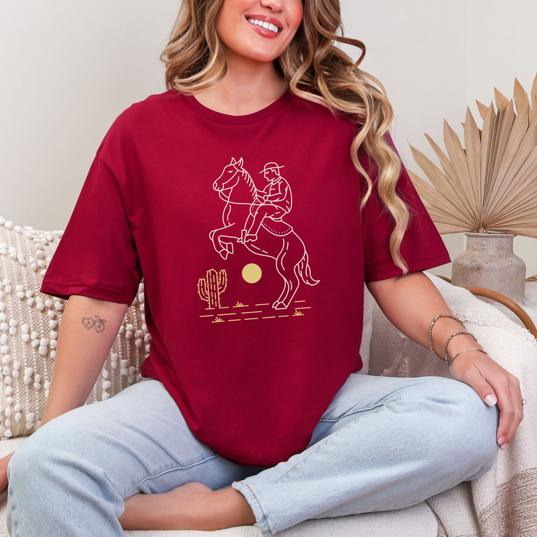 Ride Em' Cowboy Graphic Tee