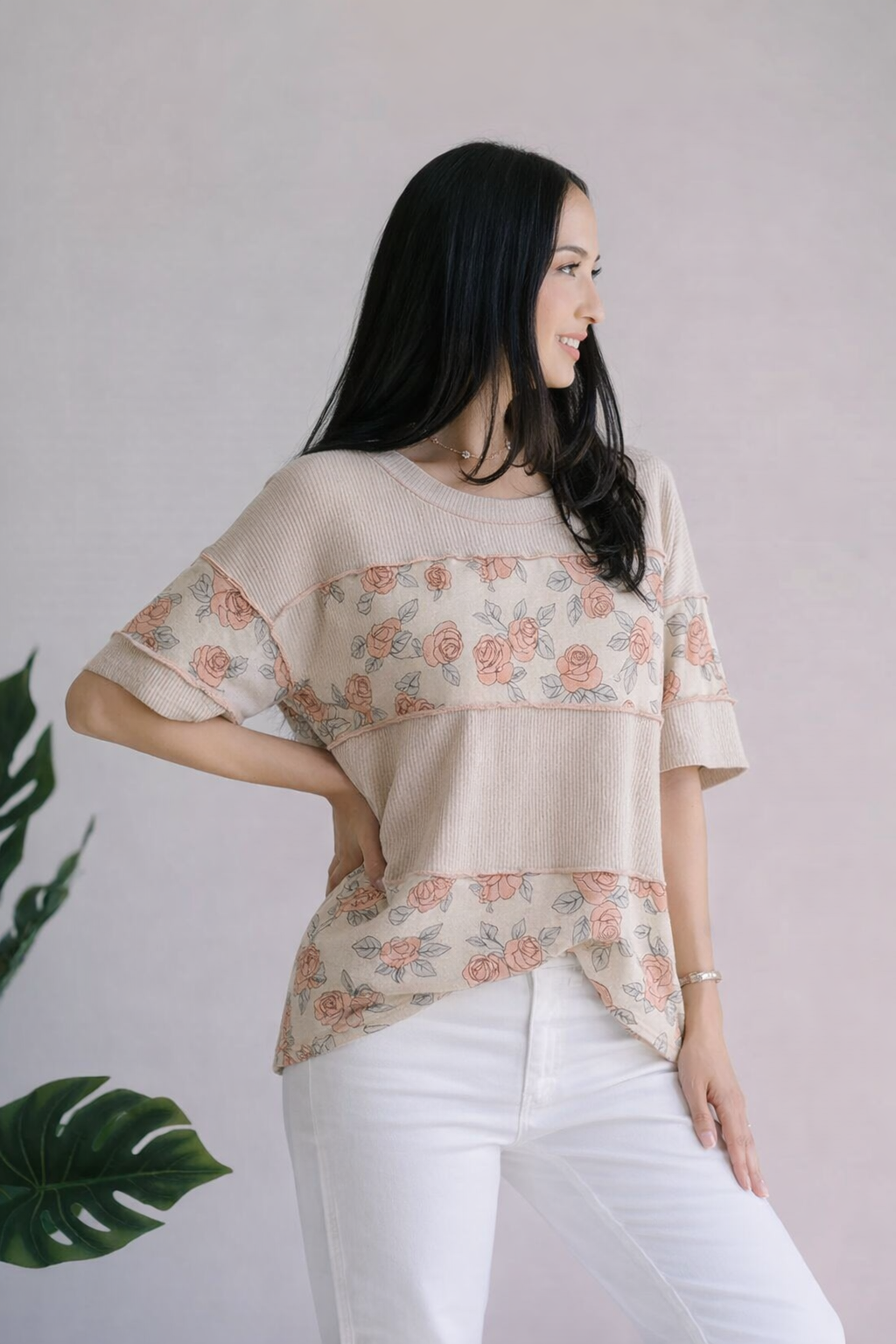 Floral Grove Comfort Top