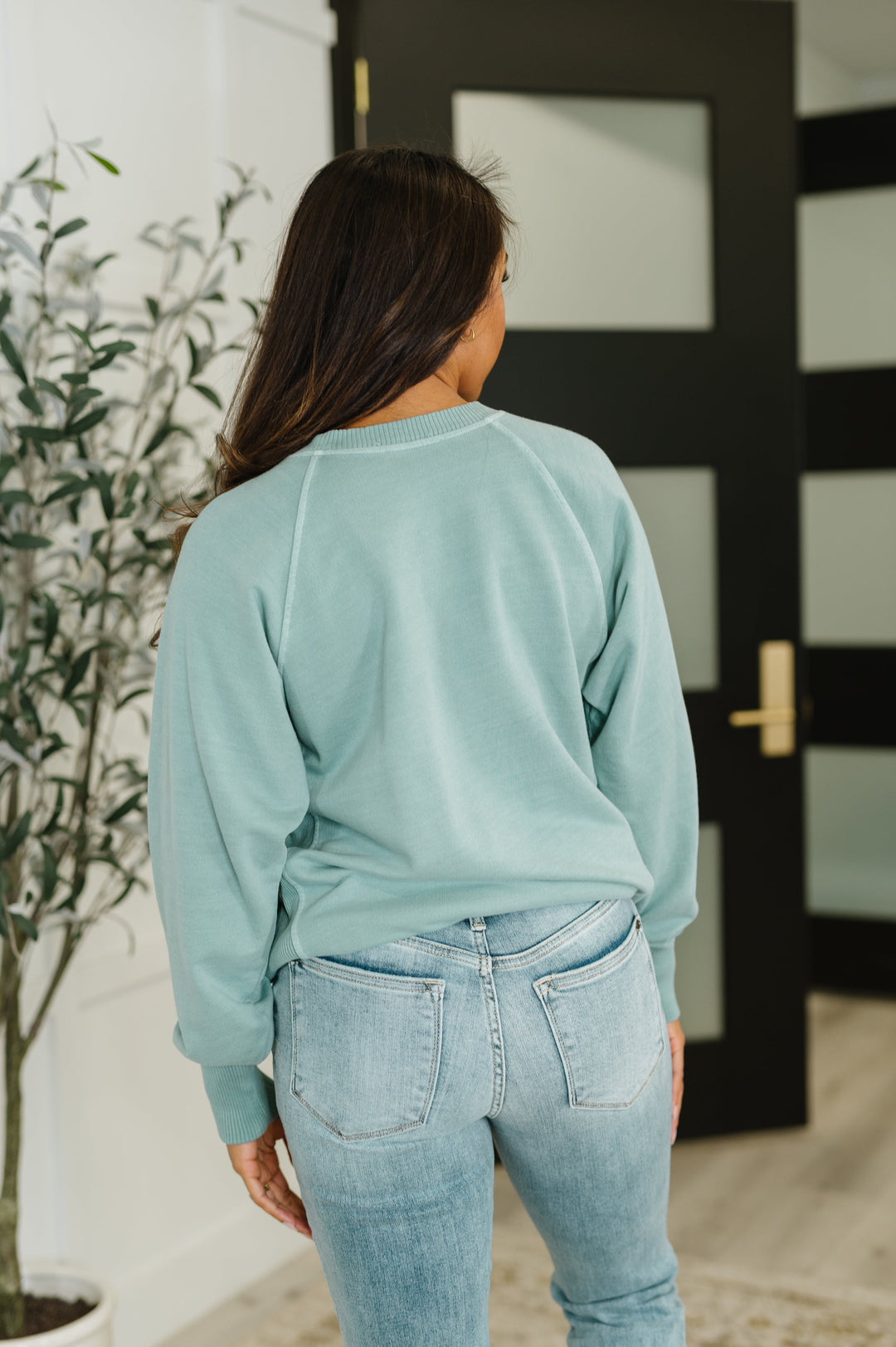 For the Experience Relaxed Pullover in Ash Blue
