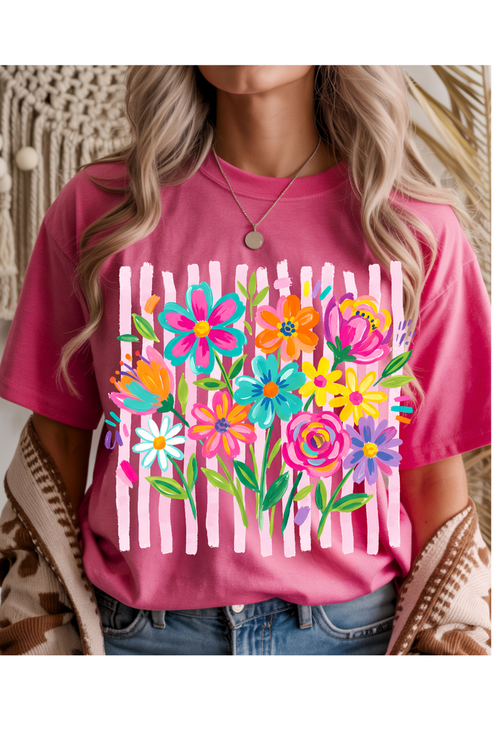 Summa Floral Graphic Tee