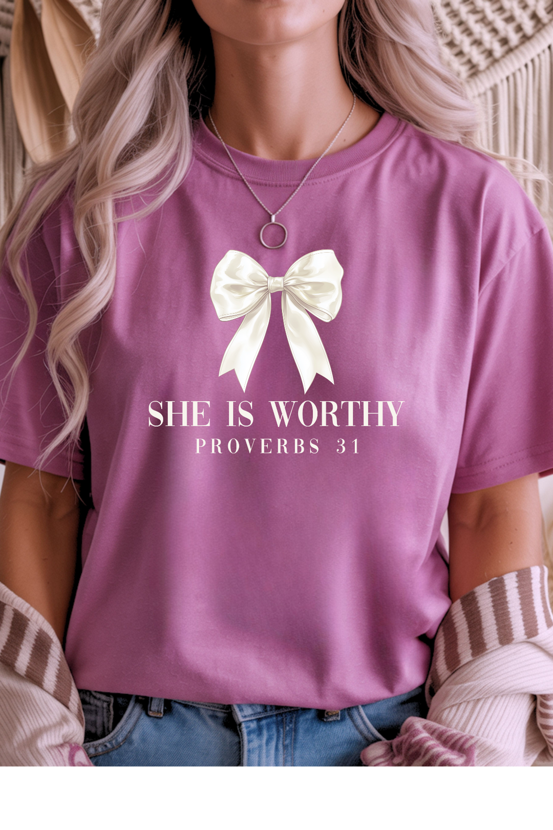 She is Worthy T-Shirt