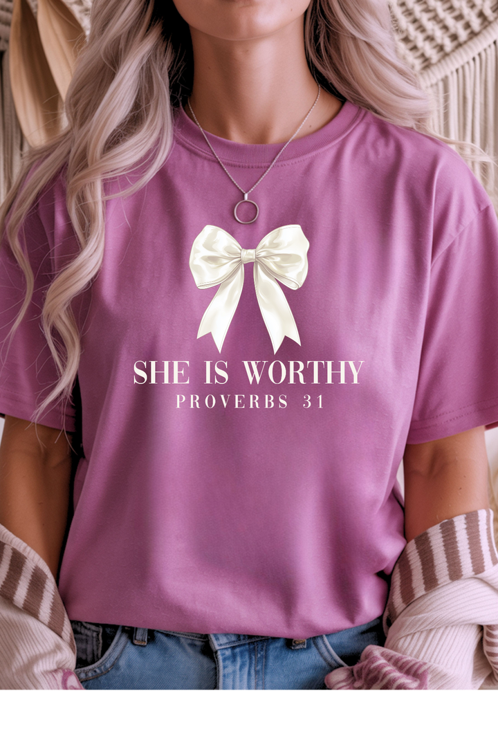 She is Worthy T-Shirt