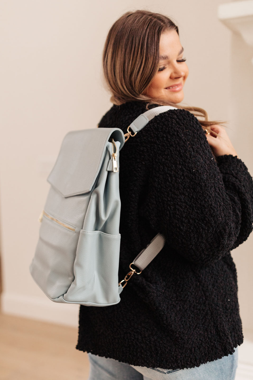 Hot Mom Baby Bag in Blue