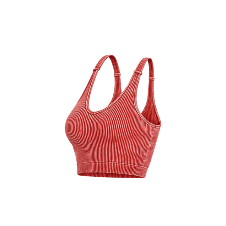 Bra Tank-Ribbed- FINAL SALE