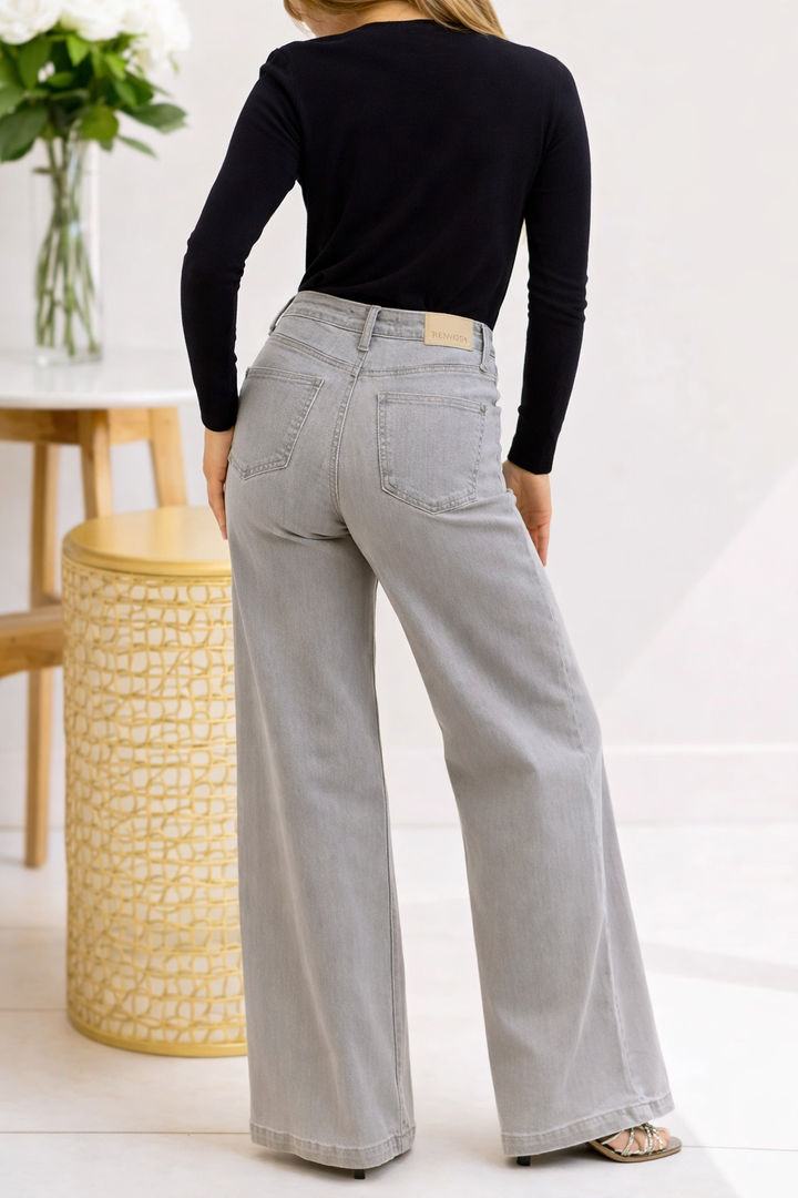 Timeless Judy Blue Grey Wides