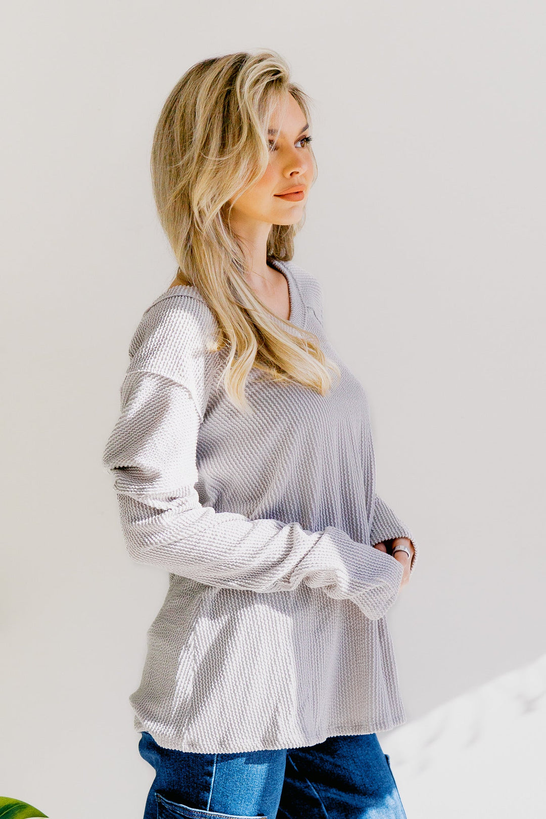 Willow Whisper Long Sleeve Knit