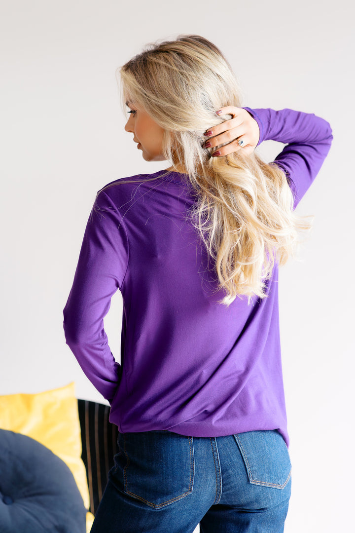 Amethyst Allure Long Sleeve