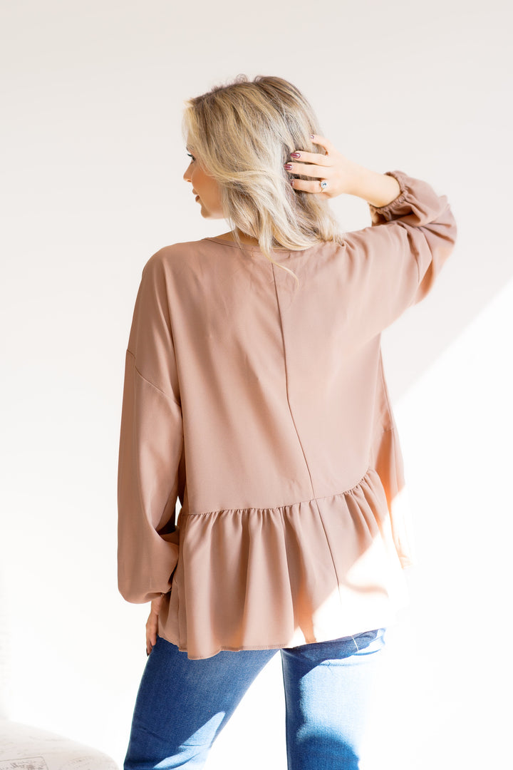 Truffle Allure Peplum
