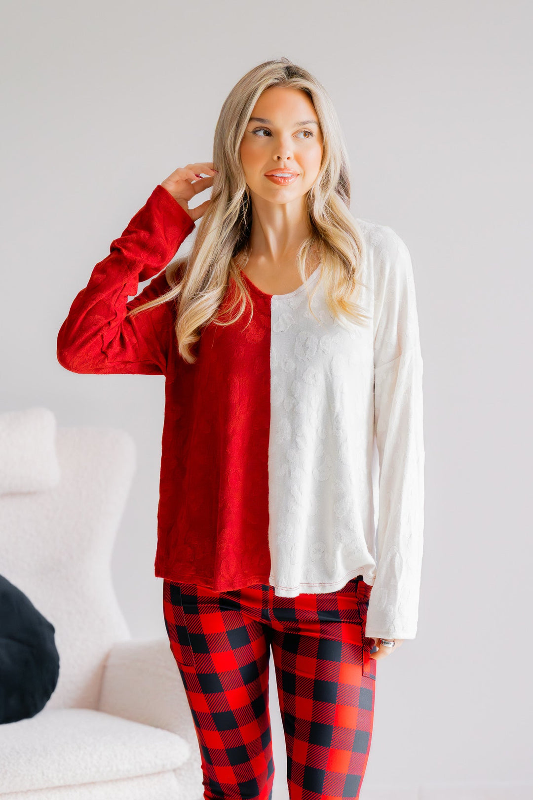 Merry Mint Split Top