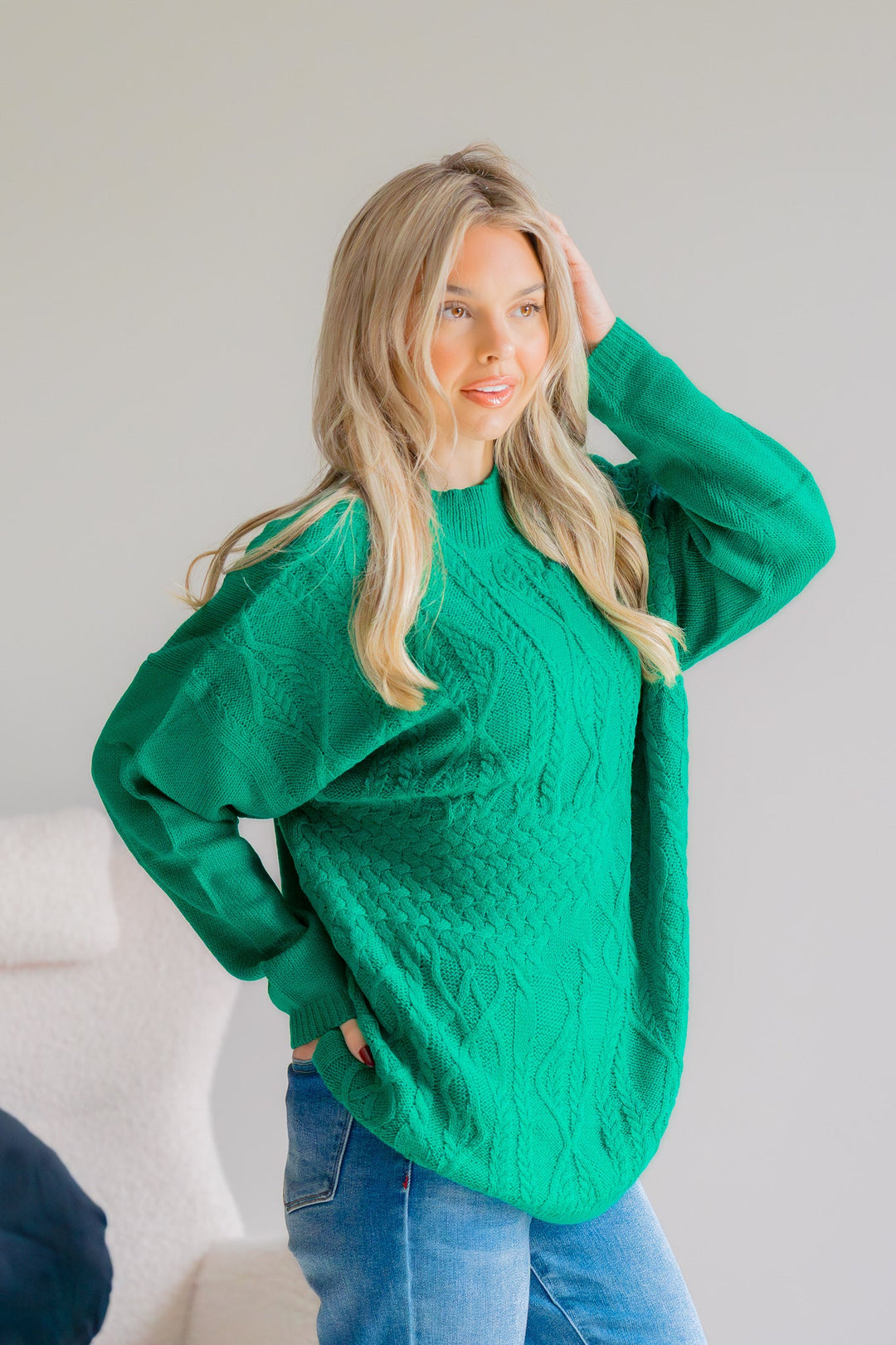 Merry Spruce Pullover Sweater