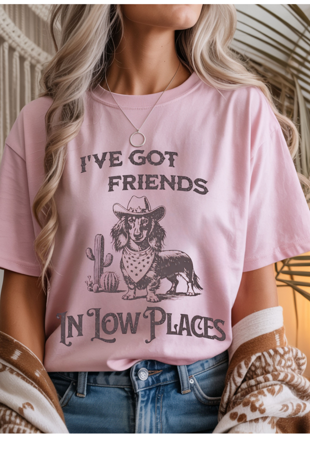 Friends In Low Places Graphic Tee