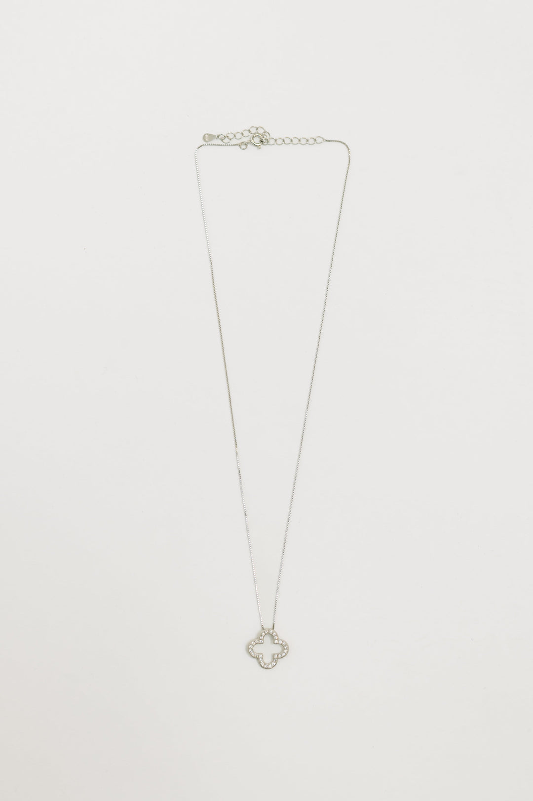 Lucky Girl Syndrome Sterling Silver Pendant Necklace